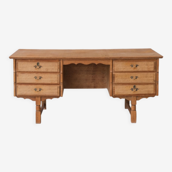 Bureau danois mid century en chêne