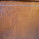 Shop counter display cabinet with old drawers, 1900s