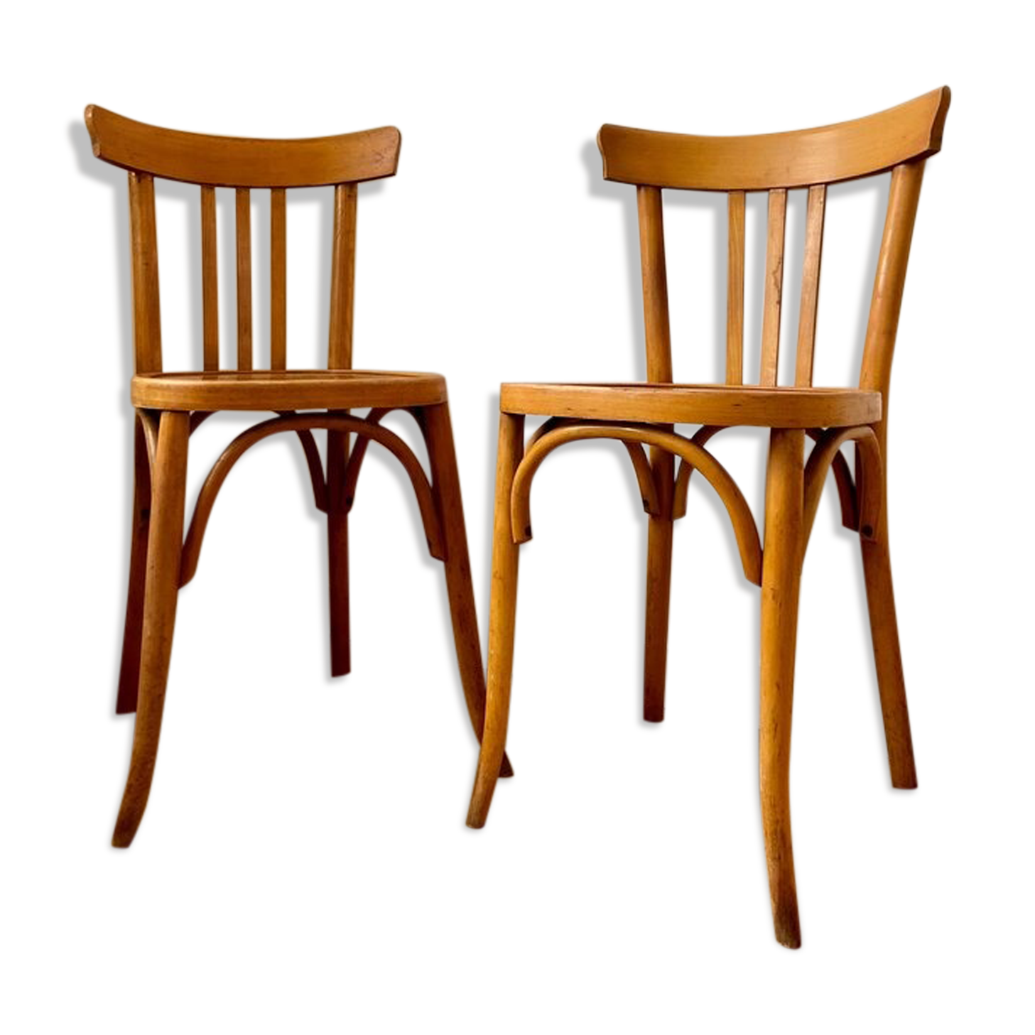 Pair of bistro chairs