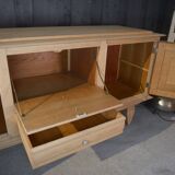 Raw oak sideboard 1960's