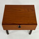 Teak bedside table 50s - 60s by CombinEurop