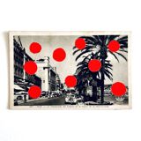 Nice - Collage on postcard