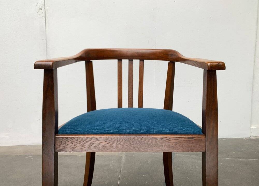 Art Deco hamburger office chair, 1930s