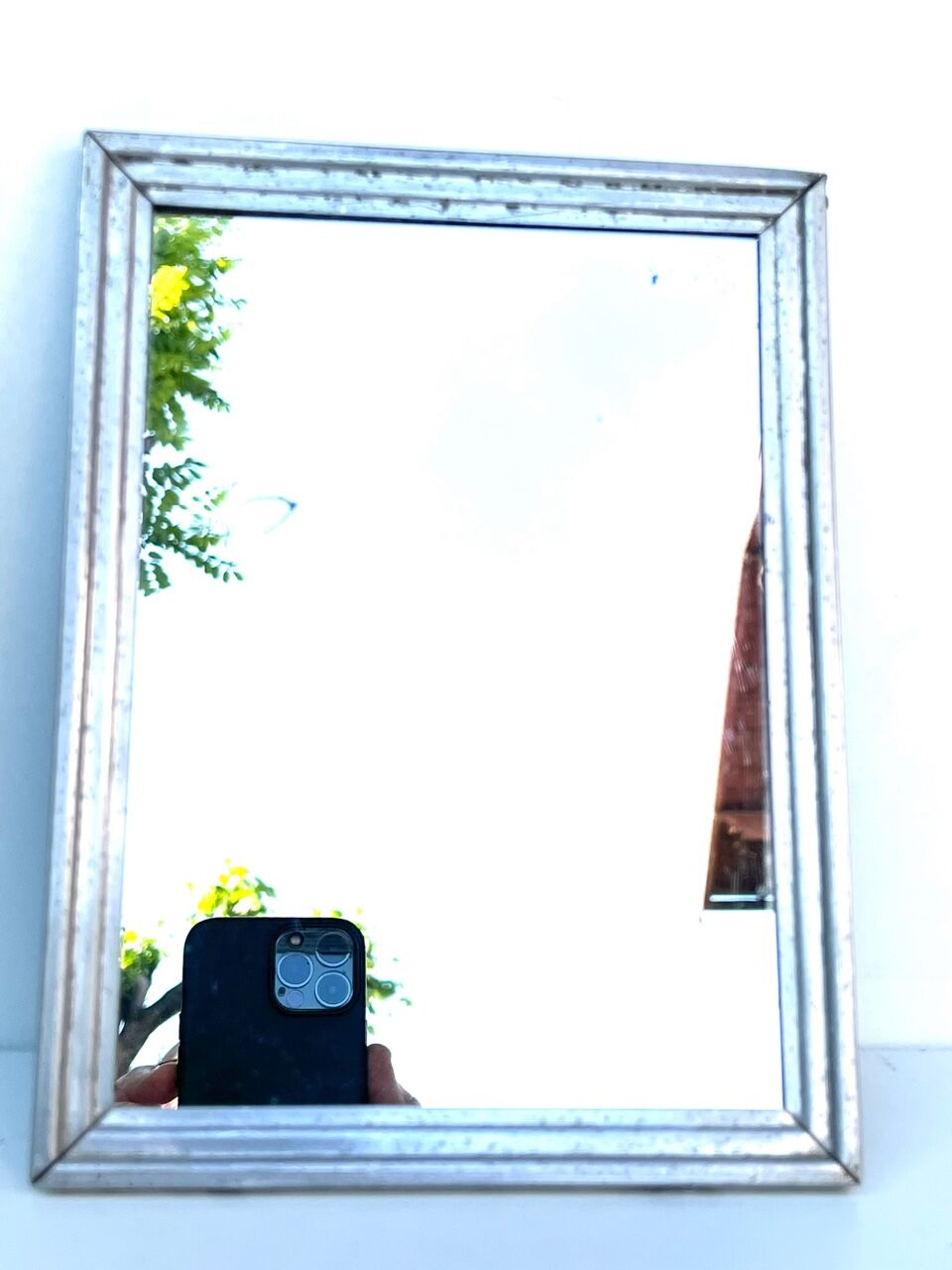 mirrors lot of 2 mirrors 24 x 18 cm 1940 1950