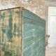 5-door cloakroom in patinated wood