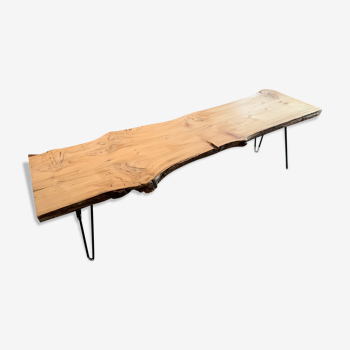 Wooden coffee table