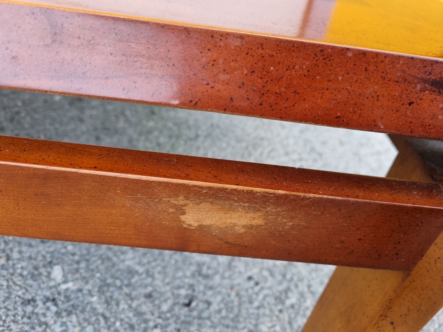 Marine boat coffee table