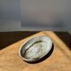 Small oval dish in glazed speckled ceramic L23