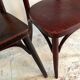 Pair of vintage bistro chairs Berc Antoine