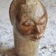 Stone sculpture - African head - Gabon