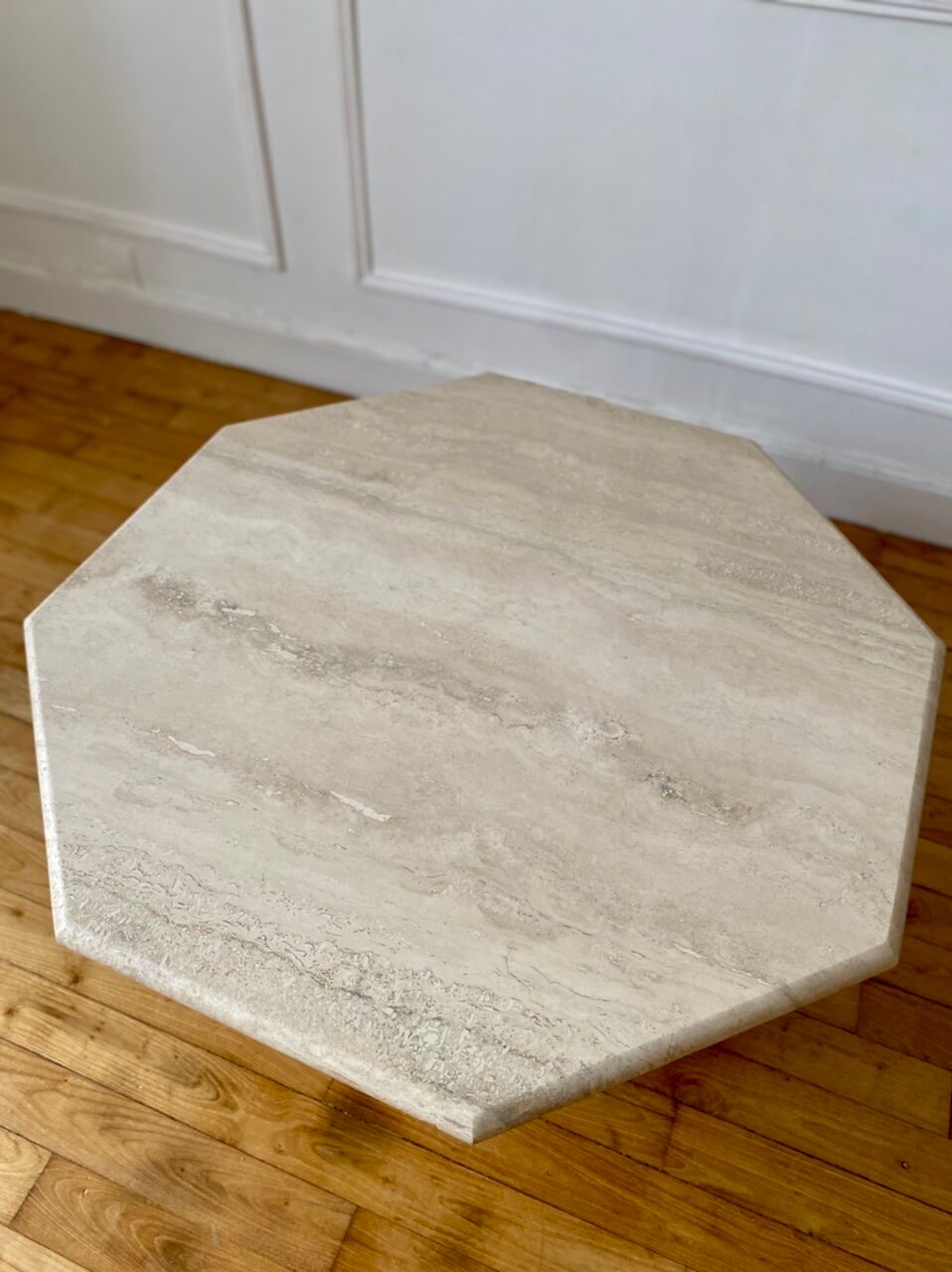 Table basse en travertin