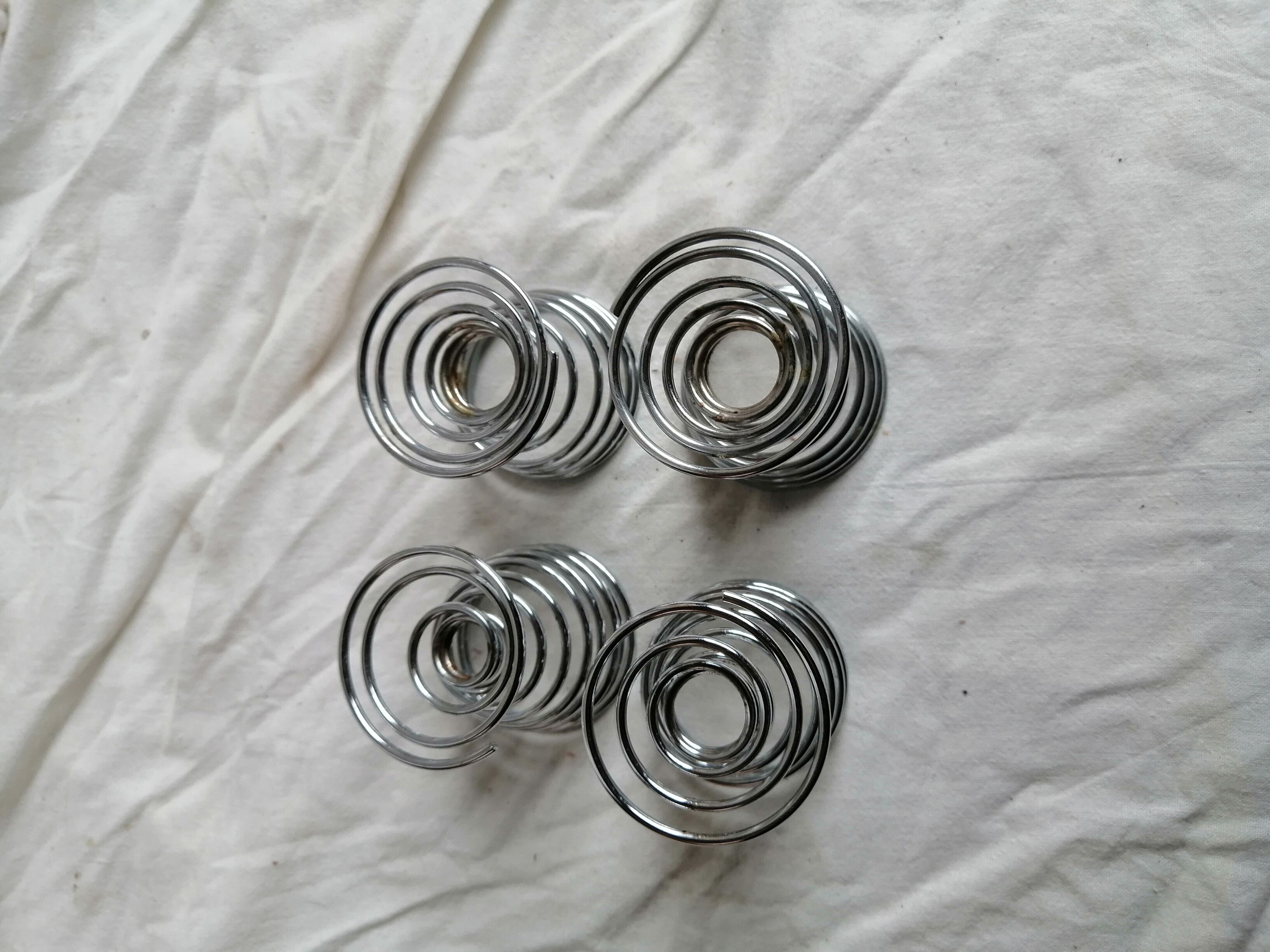 Coquetier vintage spring 1970