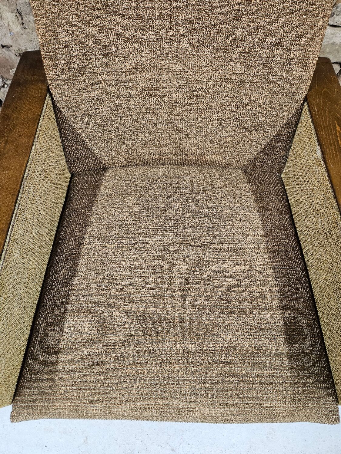 Compass feet armchair 1970s