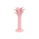 Vintage pink vase palm tree martan portugal 701 crackle porcelain 31cm