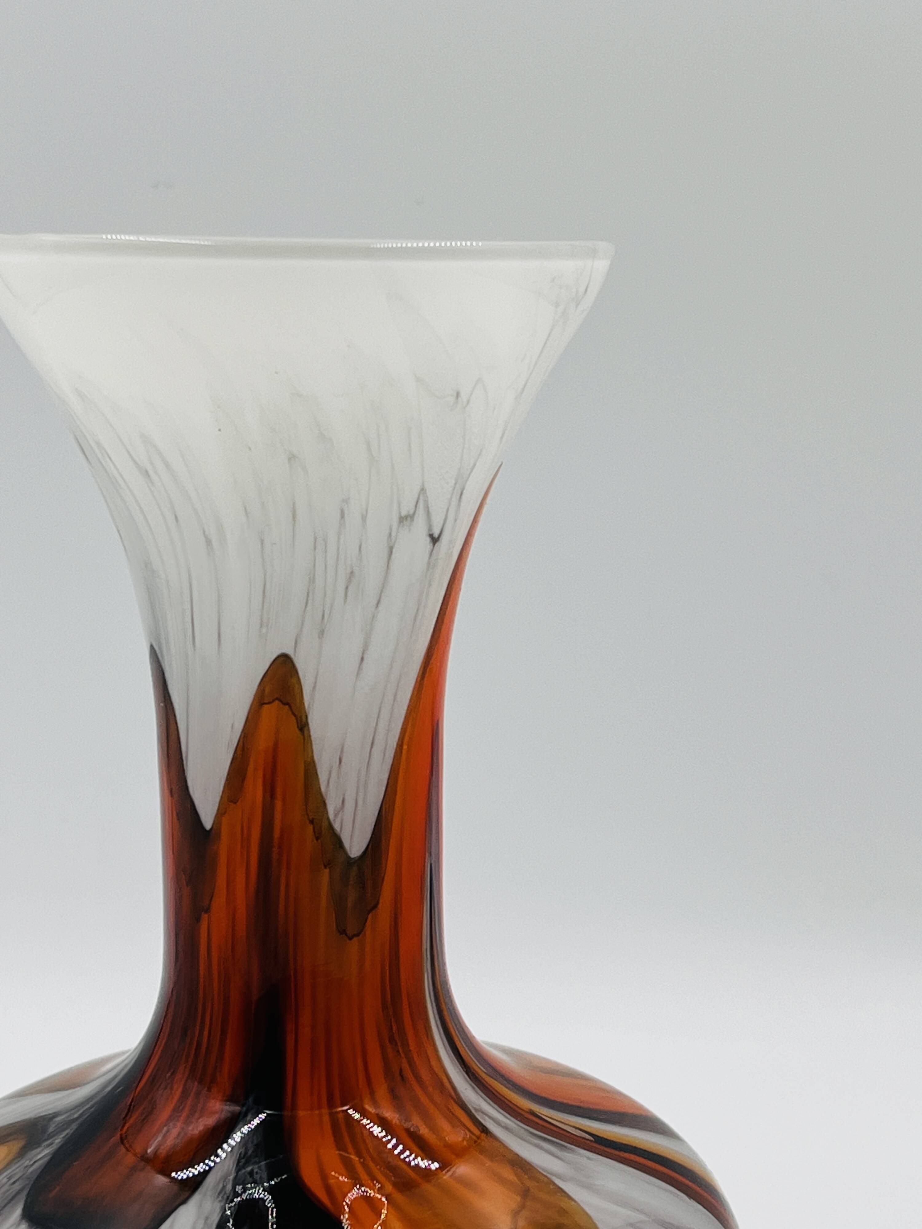 Carlo Moretti opaline vase