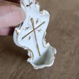 Bénitier en porcelaine