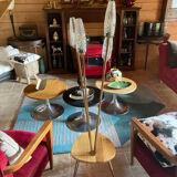 Vintage four-branch tripod lamp