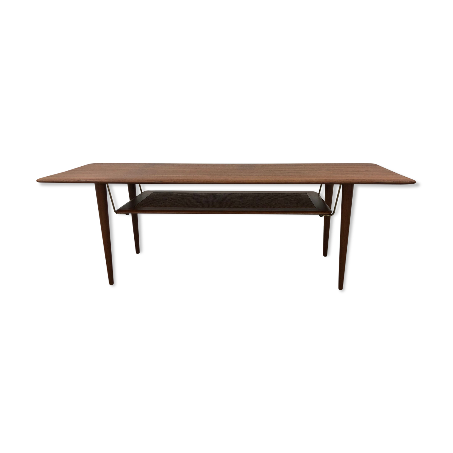 FD 516 coffee table by Peter Hvidt & Orla Mølgaard-Nielsen for France & Son, Denmark, 1960s