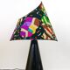 Postmodern table lamp Missoni by Massimo Valloto, Italy, 1980s