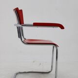 1940s Bauhaus Restored Tubular Armchair, Germany