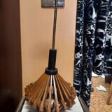 Vintage wooden pendant light