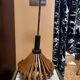 Vintage wooden pendant light