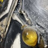 Abstract table, Gilbert AUQUIERE "Fusion XXI" mixed media, 1965