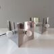 Stilux Milano - Antares chrome metal wall lights
