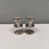 A set of small candlesticks from Danish E. J. Design around 1970.