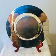Petrossian silver-plated metal dish, hallmarked, France