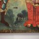 Antique Orthodox icon of Archangels Michael and Gabriel 1857