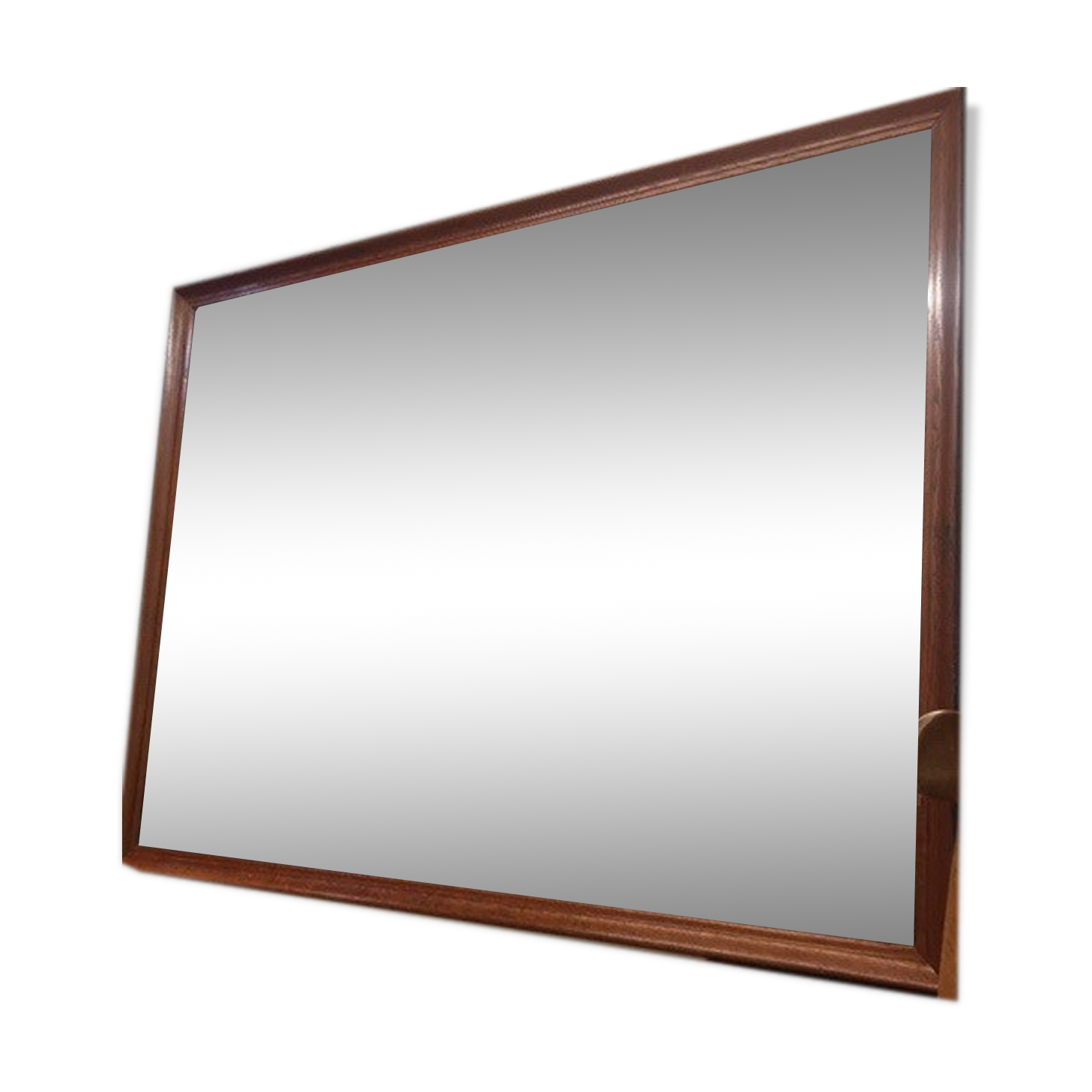Mirror of vintage brasserie bistro 1950