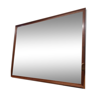 Mirror of vintage brasserie bistro 1950