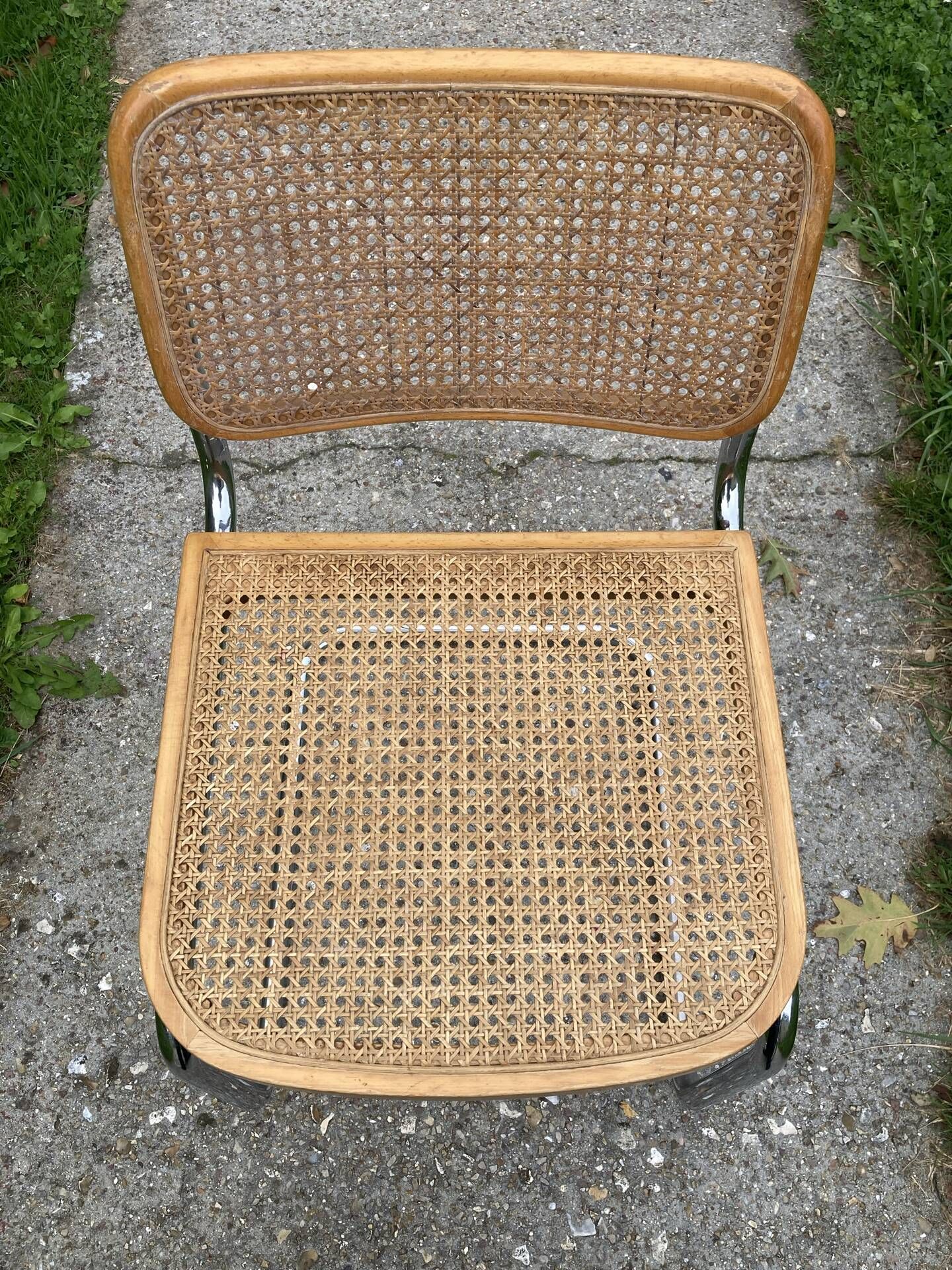 Cesca B32 chairs by Marcel Breuer