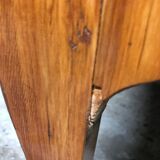 Transition chest of drawers 1900 inlaid with marquetry