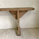Massive old wooden bench