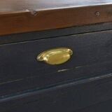 1950s pine sliding door counter