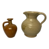 2208471 Lot two old sandstone pitchers of the Borne XXth