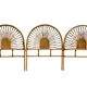 Rattan headboard, France, 1960s