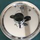 Tea service or coffee in chromed copper with tray year 70