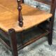 Mulched bench Provençal oak and walnut in late 18th century