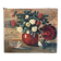 Bouquet of flowers in a red vase, early 20th century, oil on canvas signed.