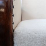 Set of 2 Hungarian Art Deco armchairs