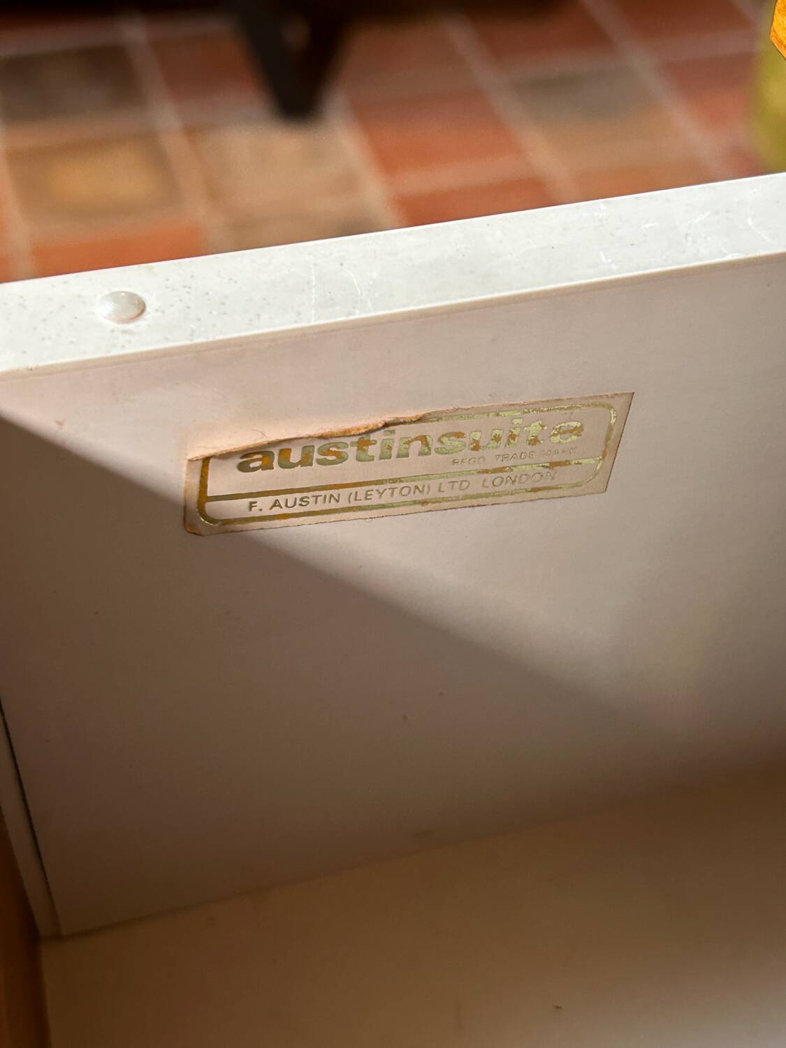 Commode rétro vintage en teck du milieu du siècle