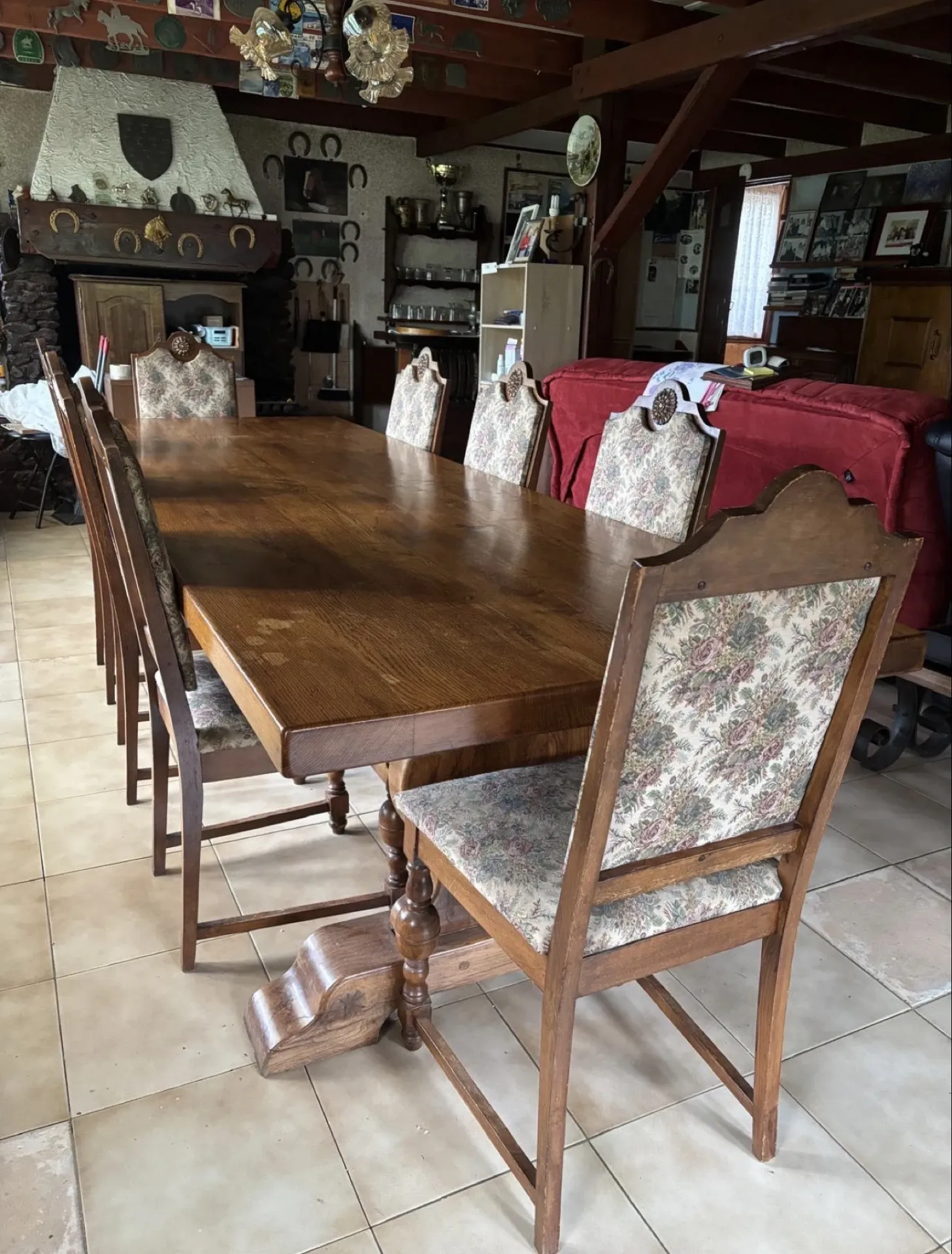 Table and chairs