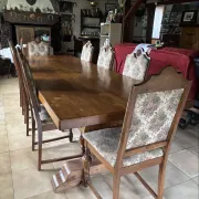 Table and chairs