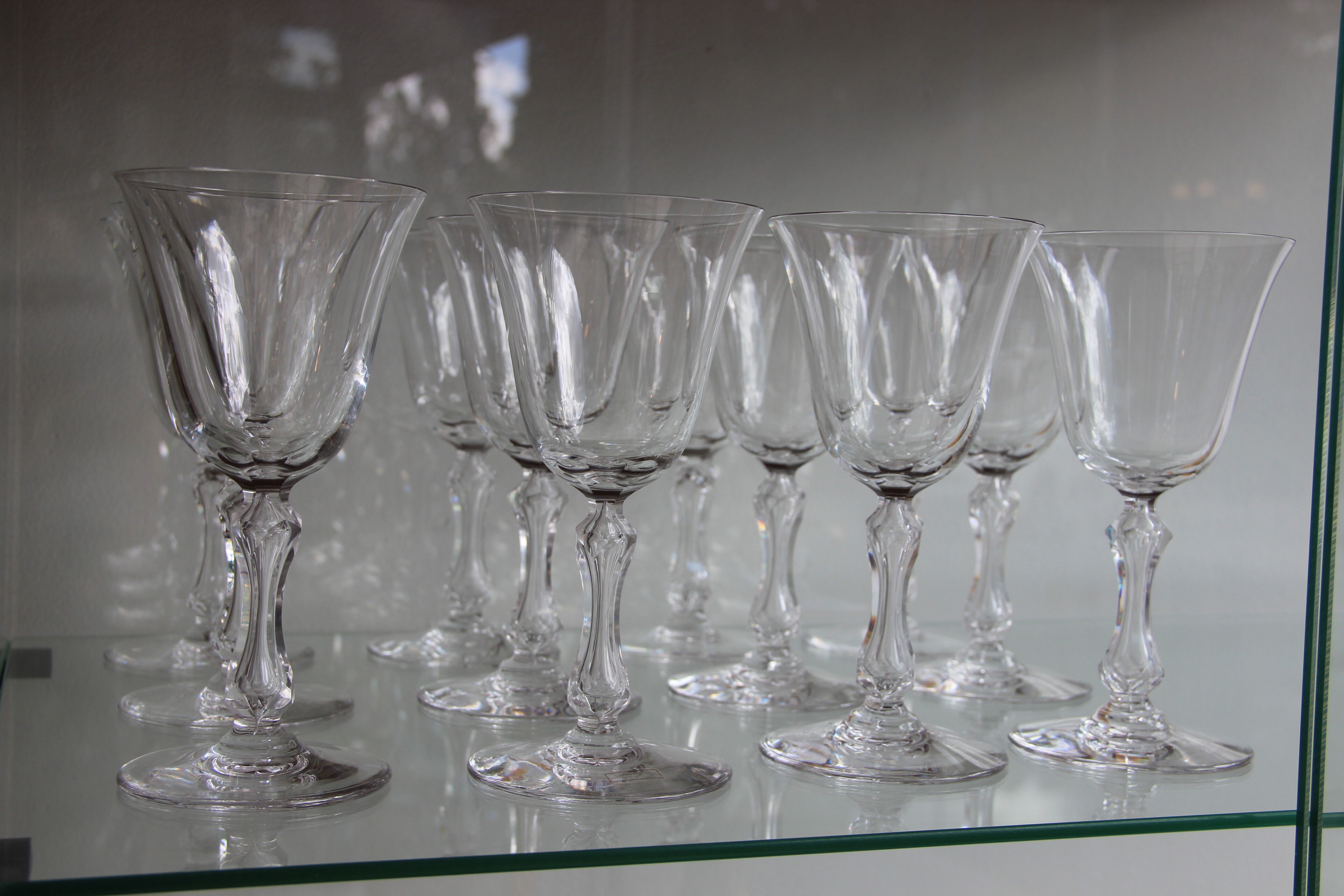 12 verres à eau modèle lozère Cristal Saint Louis