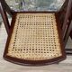 Vintage folding chairs wood and canning