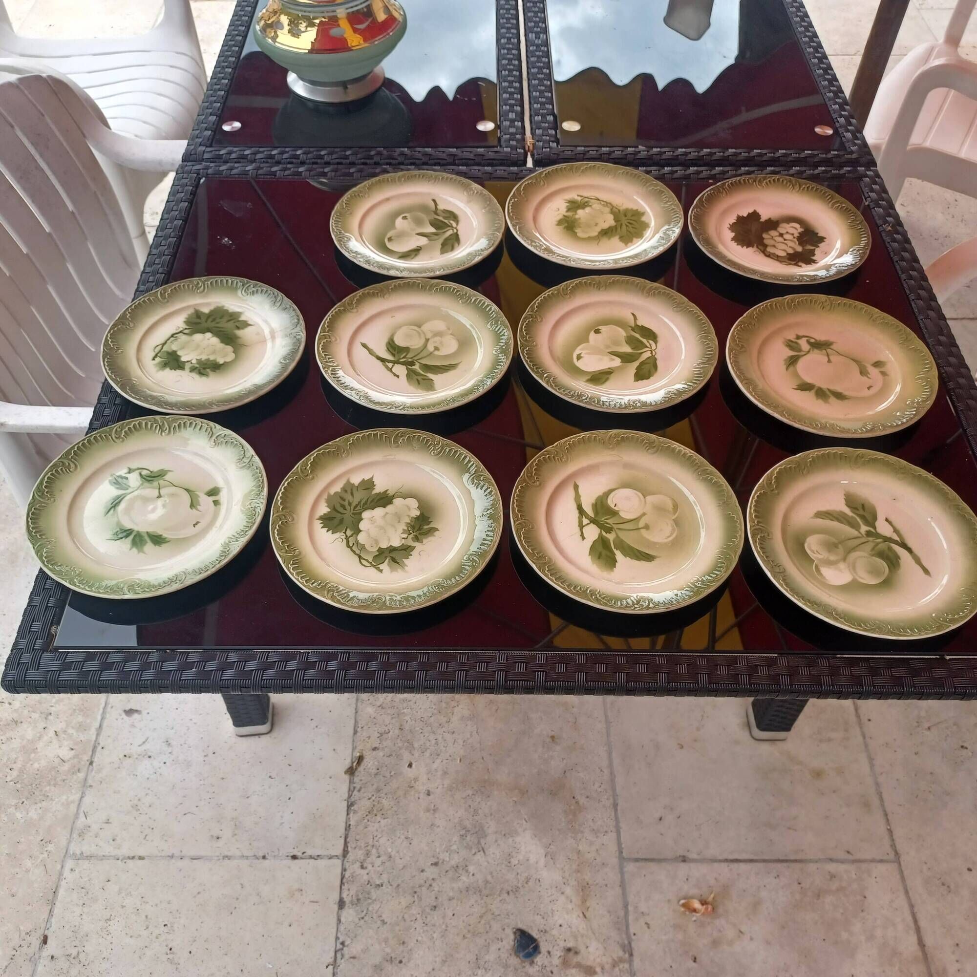 Assiettes dessert
