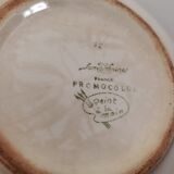 Hollow dish sarreguemines promocolor france vintage